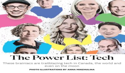 The Power List: Tech by Maclean’s (Source: The Power List: Tech by Maclean’s)