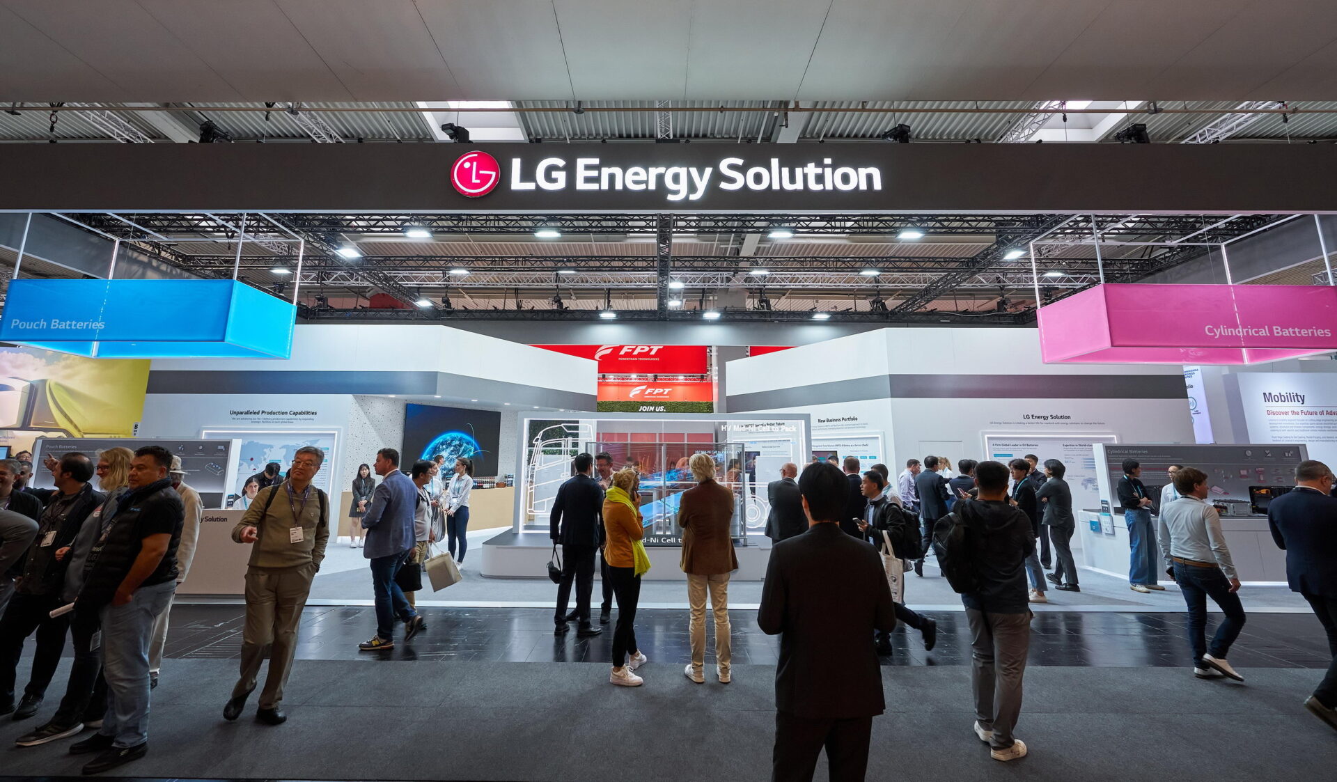 LG Energy Solution’s IAA Transportation exhibition booth