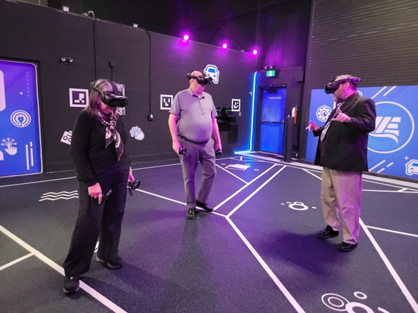 The Automobility and Innovation Centre’s VR training facility (Source: Invest WindsorEssex LinkedIn)