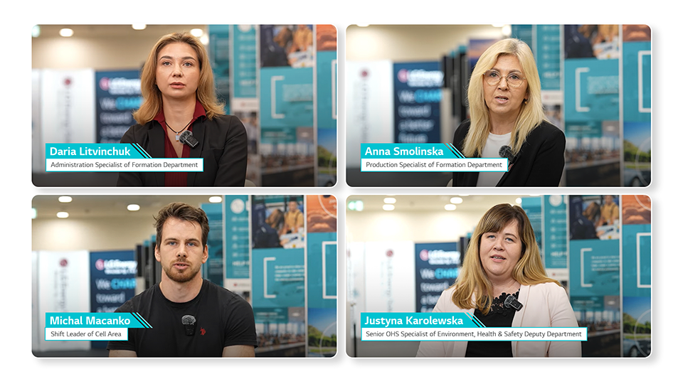 Safety Ambassadors at LG Energy Solution Wroclaw
(Source: LG Energy Solution Wroclaw YouTube)