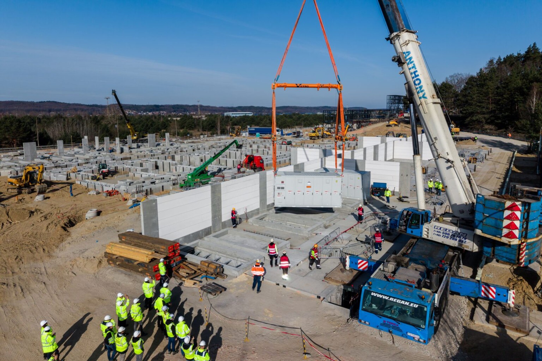 Overview of the Zarnowiec Energy Storage Facility site