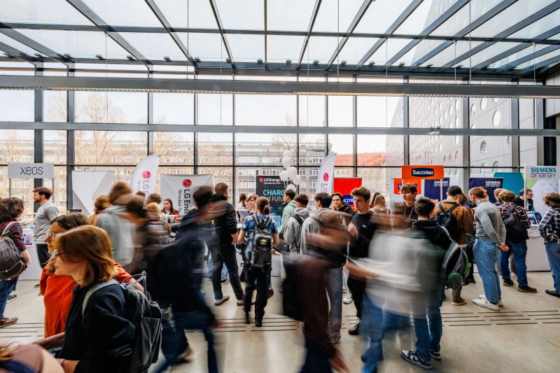 The Academic Job Fair held at the Wroclaw University of Science and Technology