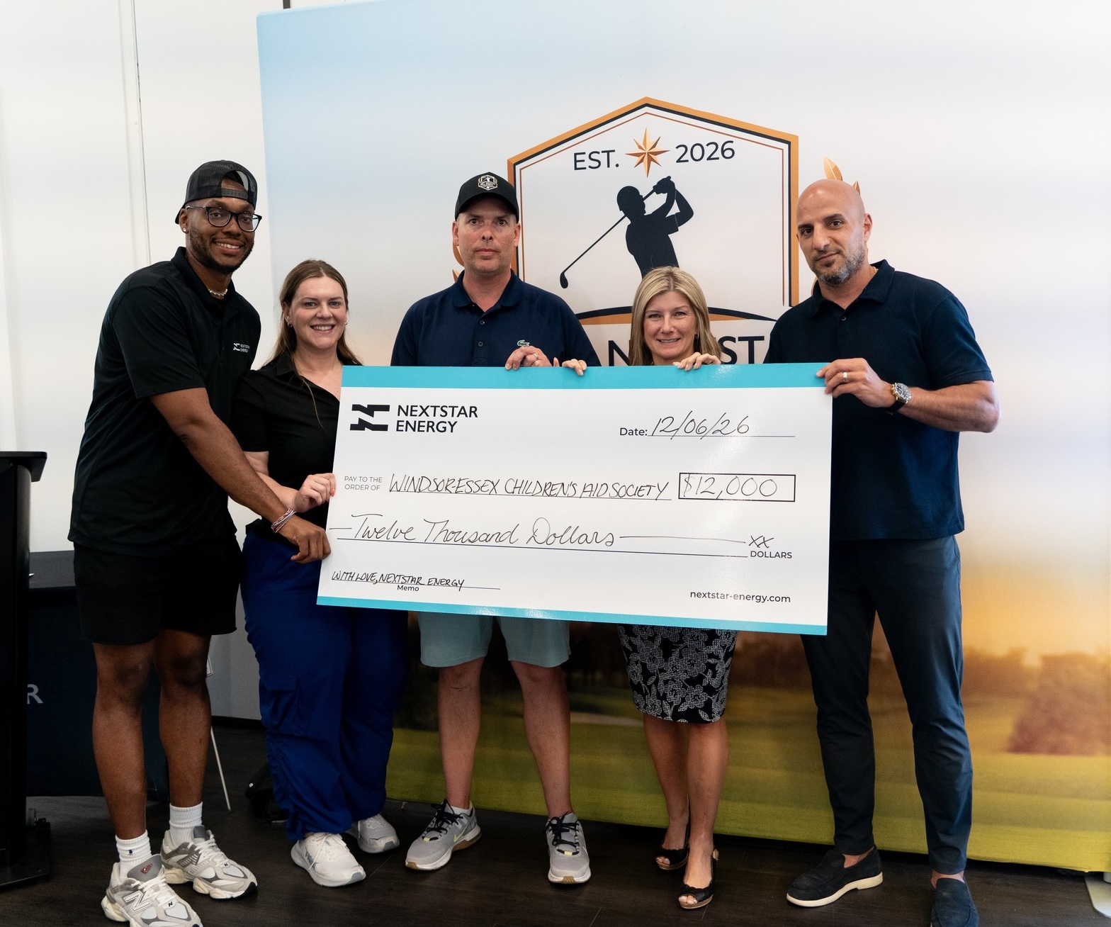 NextStar Energy donated $12,000 to support the Windsor-Essex Children’s Aid Society
