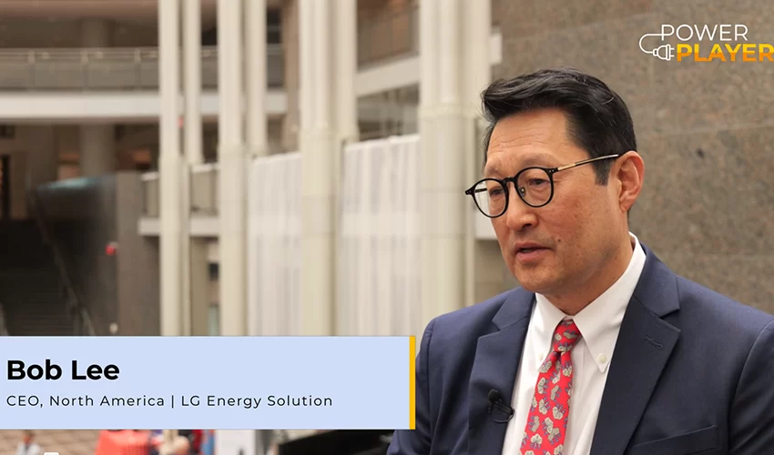 Bob Lee, Corporate Executive Vice President and President of North America at LG Energy Solution, at Giga US 2026