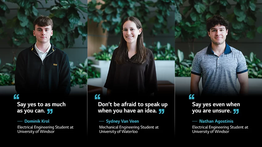 Advice to future Co-op Program participants