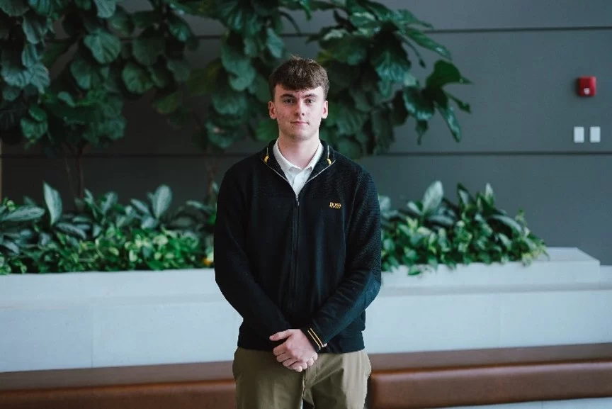 Dominik Krol, Electrical Engineering student at the University of Windsor